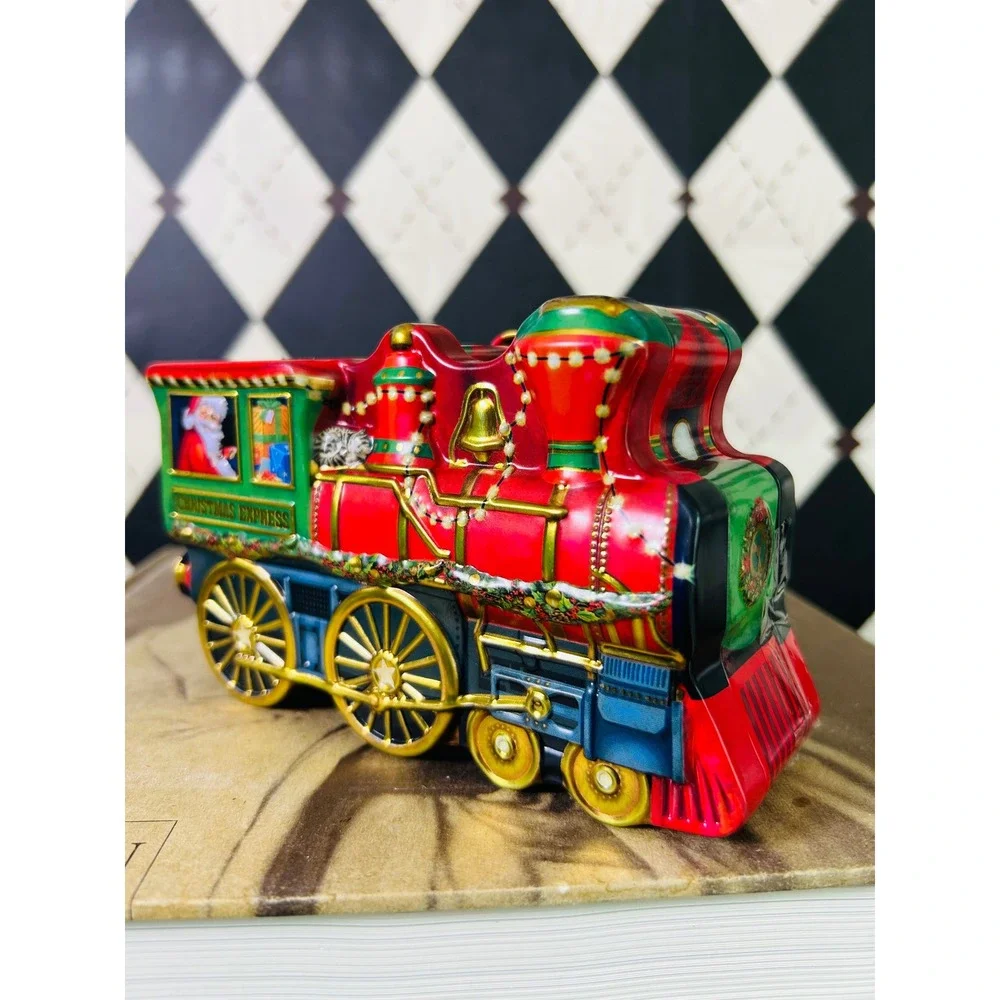 Windel Christmas‎ Express Tin Train Container Santa Holiday Candy or Tea Tin